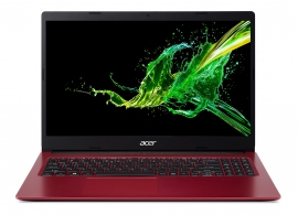 ACER Aspire A315-34 Lava Red (NX.HGAEU.01M) 15.6" FHD (Intel Pentium Silver N5000 4xCore, 1.1-2.7GHz, 4GB (1x4) DDR4 RAM, 128GB PCIe NVMe SSD, Intel UHD Graphics 605, w/o DVD, WiFi-AC/BT, 2cell, 0.3MP webcam, RUS, Linux, 1.94kg) thumbnav 1