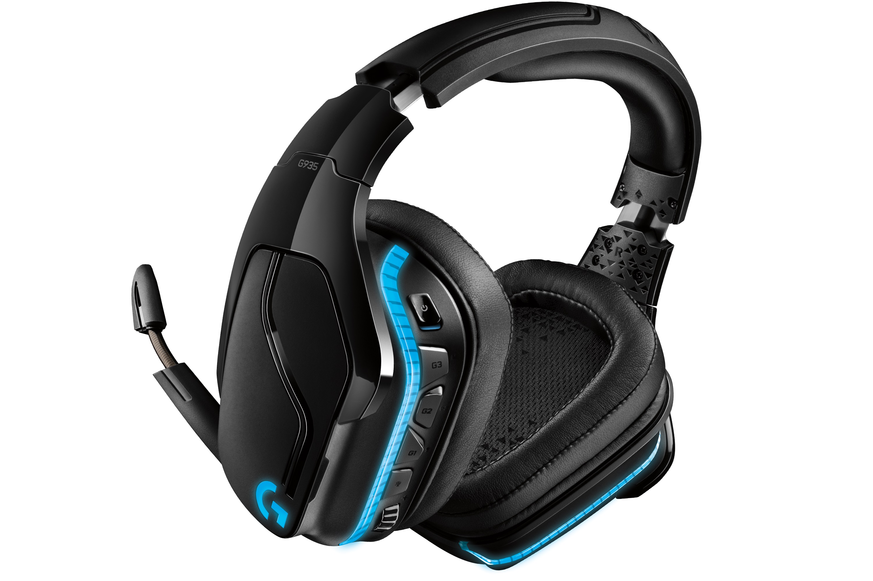 Logitech Gaming Headset G935 Wireless 7.1 Surround Sound LIGHTSYNC - 2.4GHZ photo 1