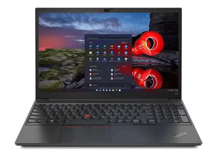 Lenovo ThinkPad E15 Gen3 - 15.6" FHD IPS AG 300nits (AMD Ryzen™ 5 5500U, 8GB soldered (one slot free) DDR4-3200, 256GB SSD M.2 2242 PCIe NVMe, Integrated AMD Radeon Graphics, WiFi6 11ax 2x2 + BT5.2, TPM, Battery 57Wh, IR & 720p Cam, FPR, Backlit KB, 65W  photo 1