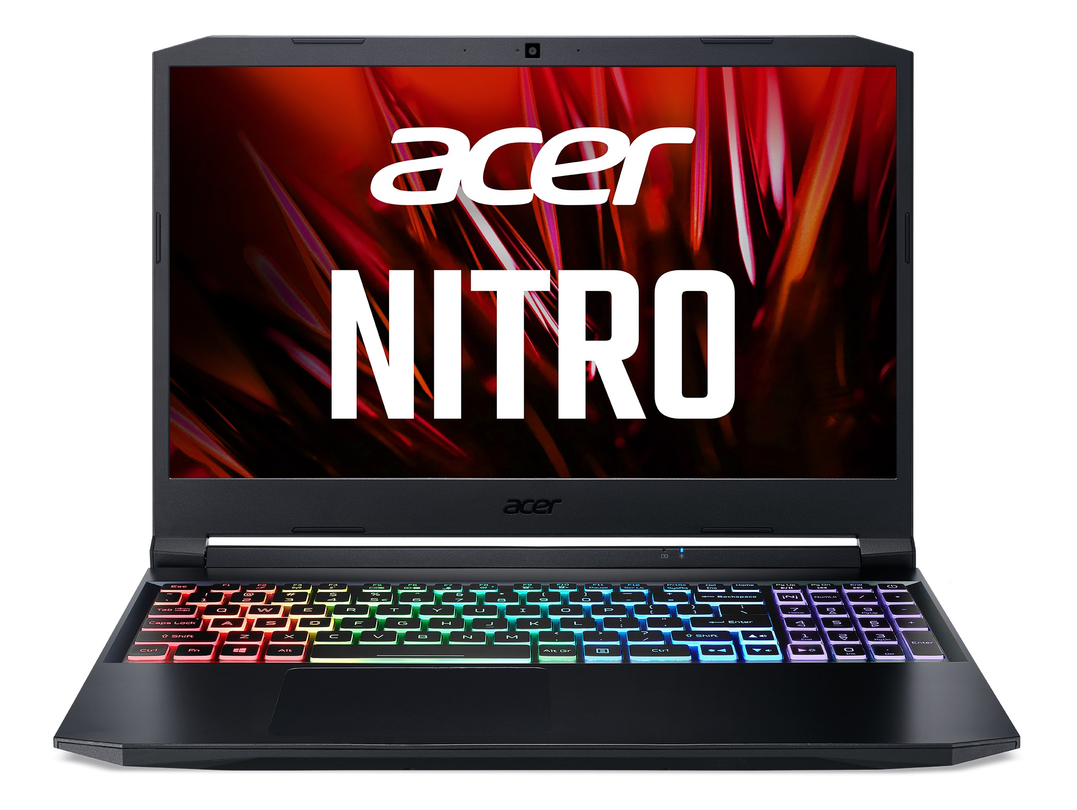 ACER Nitro AN515-57 Shale Black (NH.QFGEU.007) 15.6" FHD IPS 144Hz (Intel Core i5-11400H 6xCore 2.7-4.5GHz, 16GB (2x8) DDR4 RAM, 512GB PCIe NVMe SSD+HDD Kit, GeForce RTX 3070 8GB GDDR6, WiFi6-AX/BT 5.1, Killer 1650i, 4cell, HD Webcam, Backlit KB RGB with  photo 1