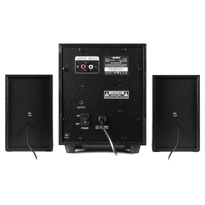 Boxe 2.1 SVEN MS-107 / 10W RMS / Black photo 4