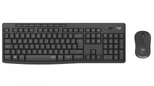 Logitech Wireless Combo MK295 Silent, Multimedia Keyboard & Mouse, Graphite, RUS, USB, Retail