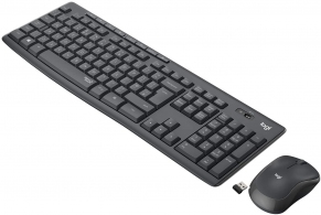 Logitech Wireless Combo MK295 Silent, Multimedia Keyboard & Mouse, Graphite, RUS, USB, Retail thumbnav 2