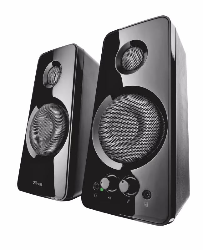 Колонки 2.0 Trust Tytan Black / 36W / 3,5 AUX / USB power