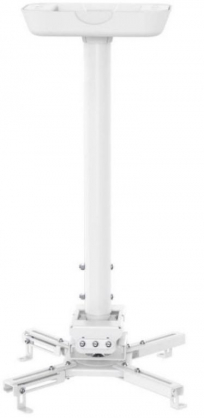 Sunne PRO300XL2 Ceiling/ Bevel Projector Bracket, Ceiling to Projector 820-1200mm, Tilt/Swivel-20°~+20°, 360° Rotate, max 35kg, universal mounting pattern up to 500mm width, White photo 1 Sunne PRO300XL2 Ceiling/ Bevel Projector Bracket, Ceiling to Projector 820-1200mm, Tilt/Swivel-20°~+20°, 360° Rotate, max 35kg, universal mounting pattern up to 500mm width, White photo 1