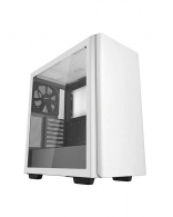 Корпус DEEPCOOL CK500 WH / w/oPSU / Side-Window / 1x120mm / ATX / White