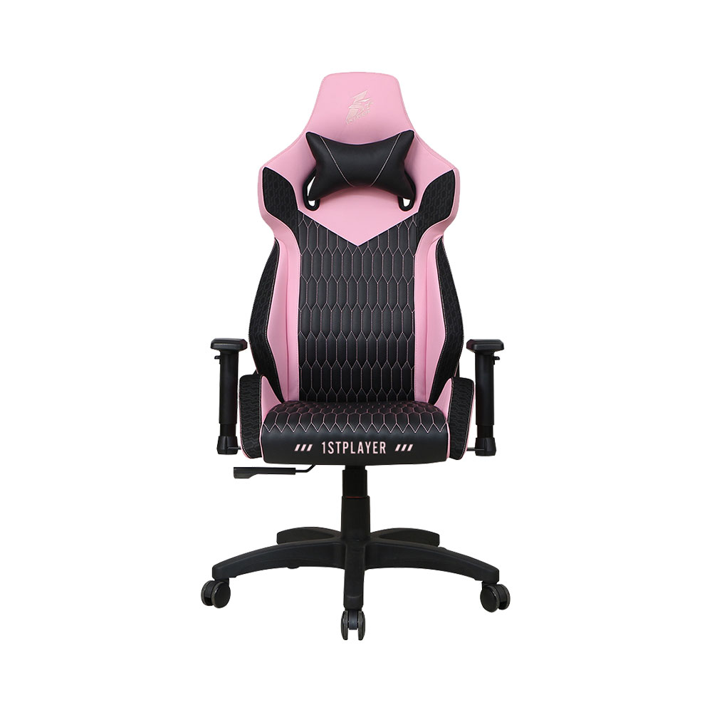Игровое кресло 1STPLAYER WIN101/ 160kg/ 2D/ Black&Pink photo 1