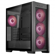 Carcasa ASUS TUF Gaming GT302 ARGB/ no PSU / 4x140mm ARGB fan/ EATX/ Black thumbnav 1