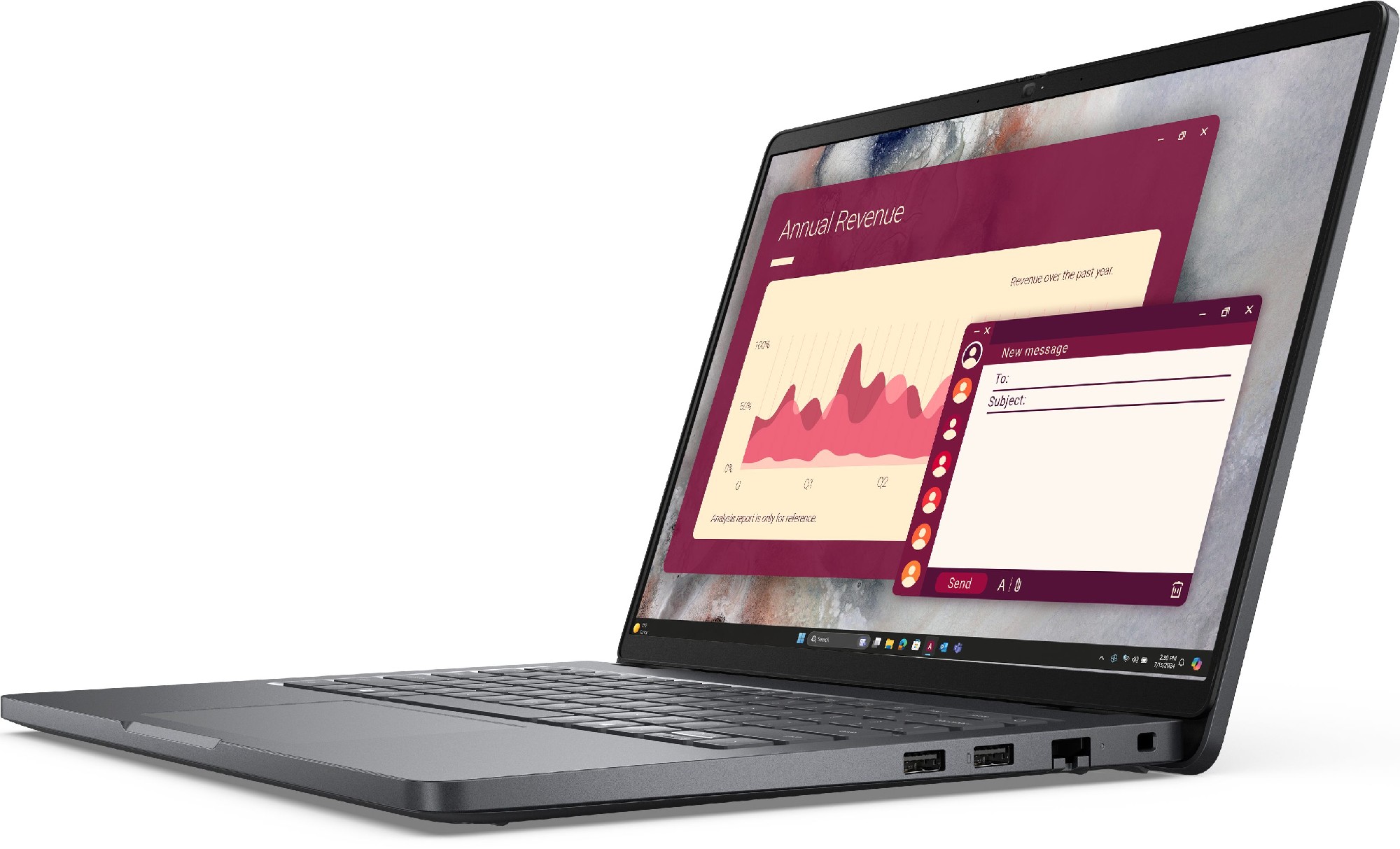 Laptop 14.0” DELL Pro 14/ FHD+/ AMD Ryzen AI 7 350/ 16GB/ 512GB SSD/ Win11Pro photo 3