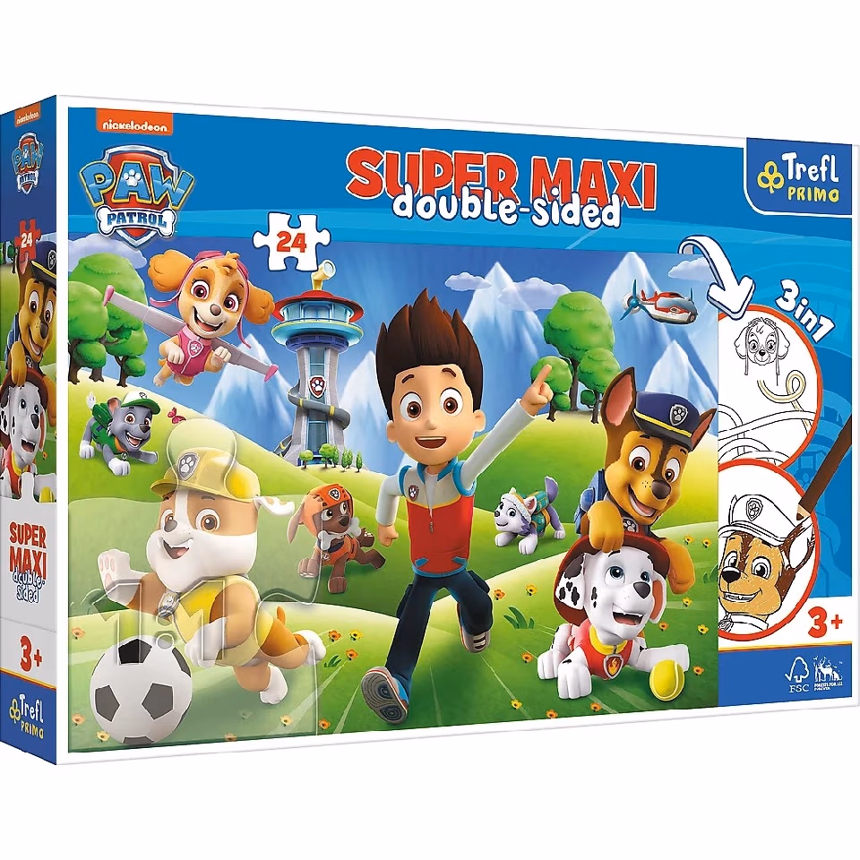 Trefl 41001 Puzzle 24 Super Maxi Paw Patrol 