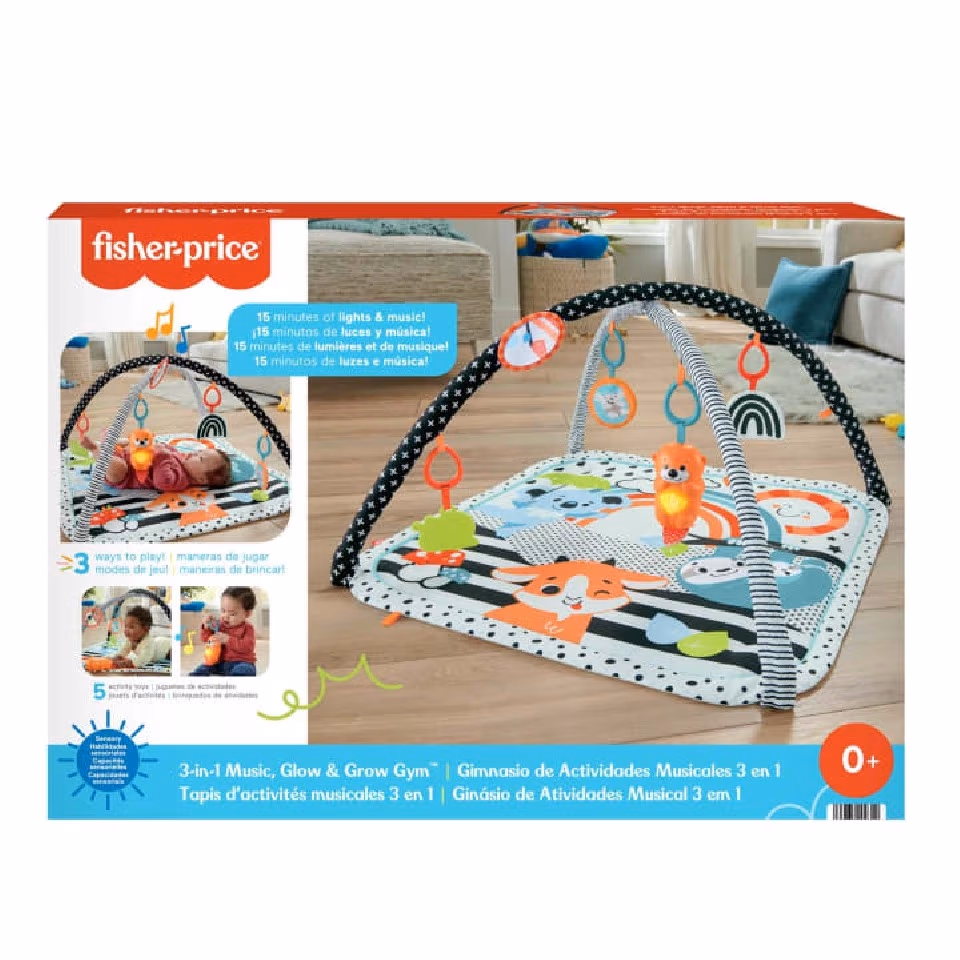 Mattel HBP41 Fisher Price Интерактивный коврик 3 в 1