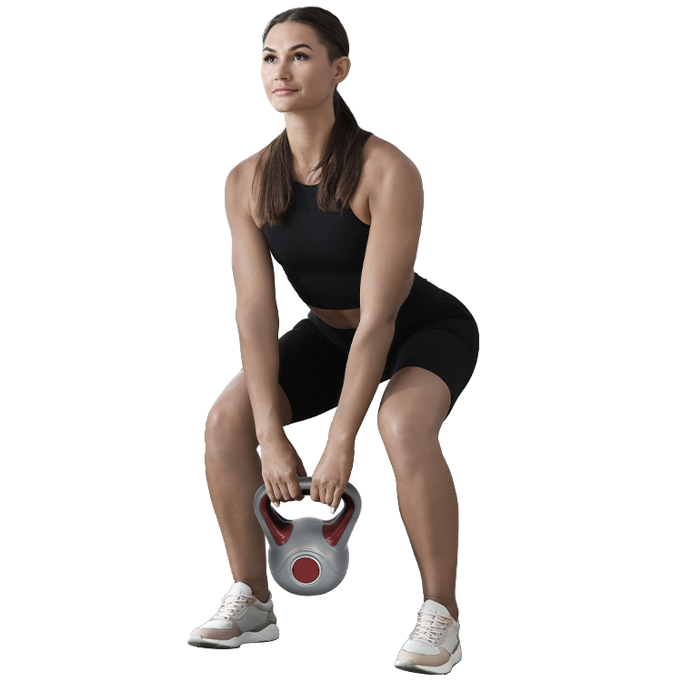 Гиря 18 кг YORK Vinyl Kettlebell photo 2
