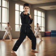 Kimono pentru jiu-jitsu 550g/m2 Mizuno Ju-jitsu gi thumbnav 4