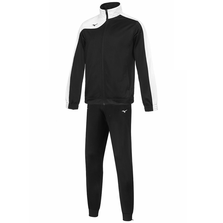 Trening pt Barbati Mizuno Men Knit Tracksuit L Negru-alb photo 3