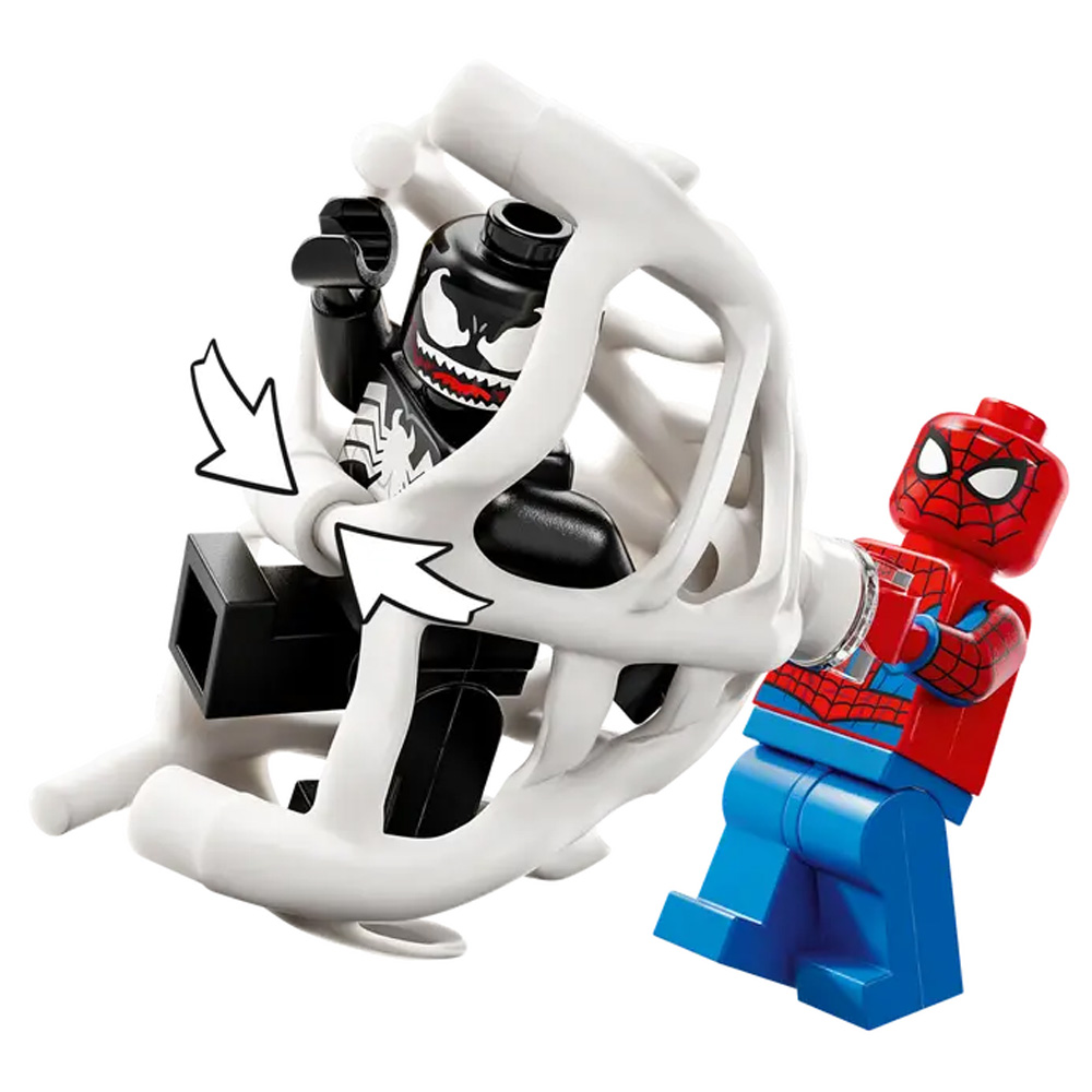 Constructor Lego Marvel Spider-Man vs. Venom Muscle Car 76309 de la 7+ ani photo 8
