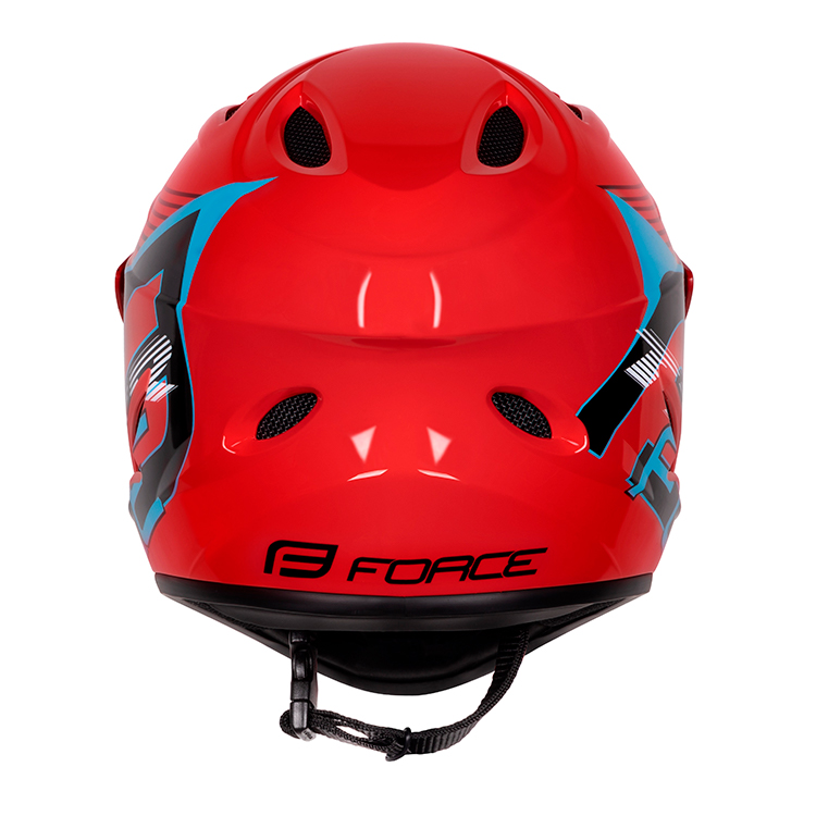 Casca de bicicleta Force TIGER Negru-rosu-albastru 902109 photo 4