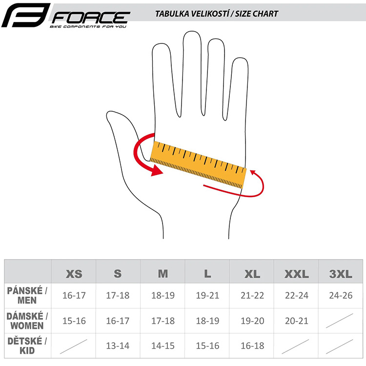 Manusi pentru bicicleta Force F DARTS photo 3