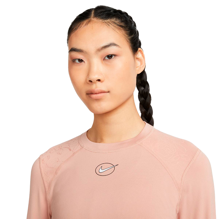 Толстовка Nike W NK DF ICON CLASH LS TOP MMBR / Женский / XL / Розовый photo 4