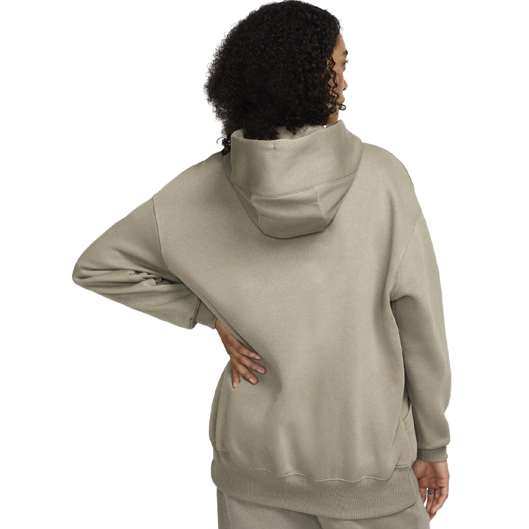Толстовка Nike W NSW STYLE FLC PO HOODIE OS L Серый Женский photo 5