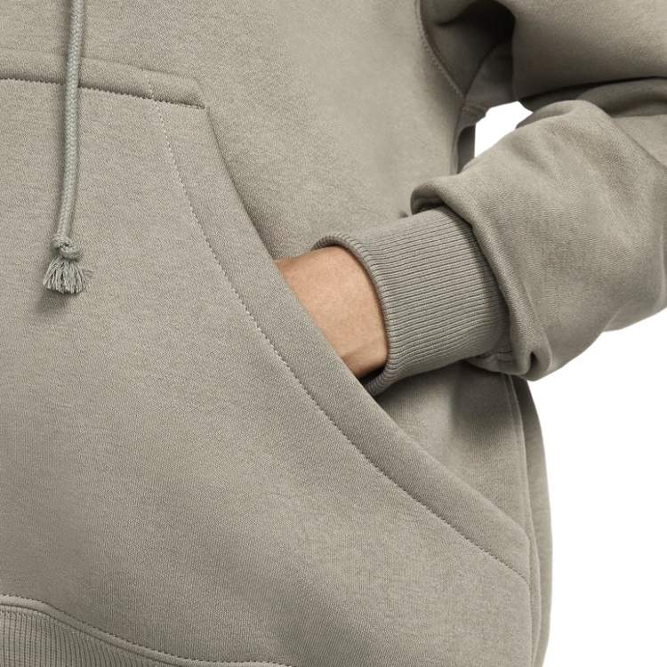 Толстовка Nike W NSW STYLE FLC PO HOODIE OS L Серый Женский photo 7