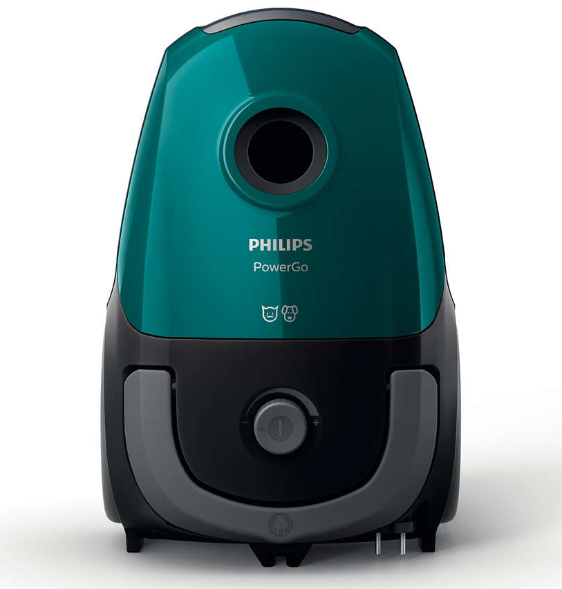 Aspirator cu sac Philips FC8246/09 / 750W / Negru cu verde photo 1