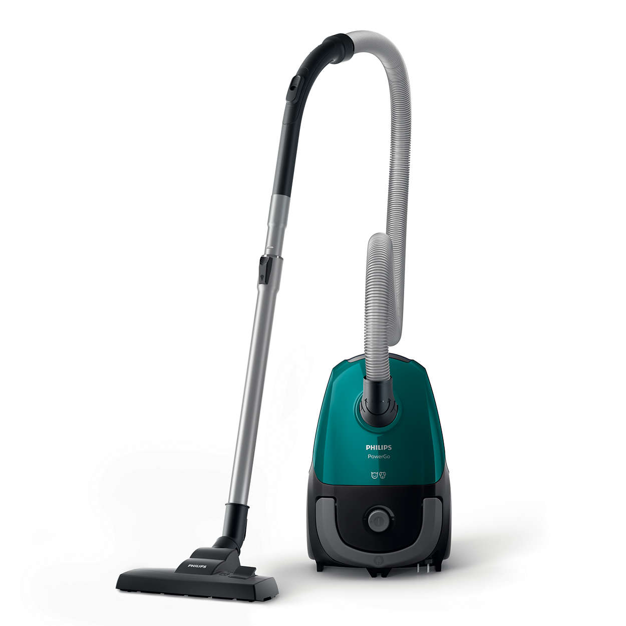 Aspirator cu sac Philips FC8246/09 / 750W / Negru cu verde photo 7