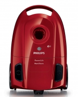 Пылесос с мешком Philips FC8322/09, 750 Вт, 84 дБ, Красный thumbnav 1
