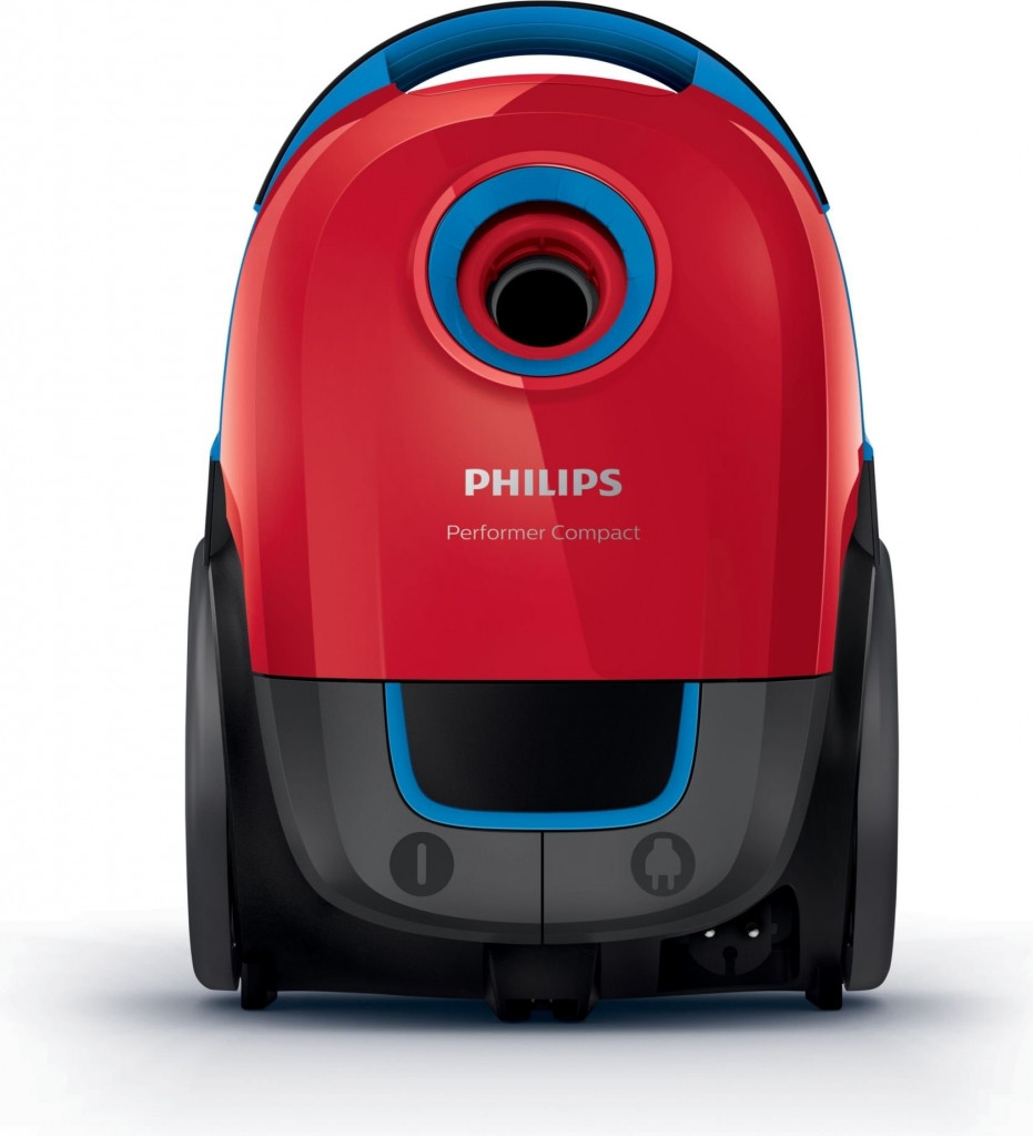 Пылесос с мешком Philips FC8373/09 / 750Вт / Черный с красным photo 1 Пылесос с мешком Philips FC8373/09 / 750Вт / Черный с красным photo 1