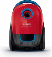 Пылесос с мешком Philips FC8373/09, 750 Вт, 81 дБ, Черный с красным thumbnav 1
