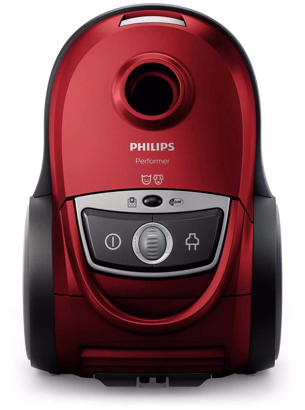 Пылесос с мешком Philips FC8681/09, 650 Вт, 70 дБ, Бордовый 