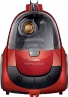 Пылесос с контейнером Philips FC9323, 750 Вт, 79 дБ, Красный