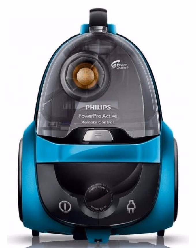 Aspirator cu container Philips FC9525/09, 1-1.9 l, 750 W, 78 dB, Sur/Albastru 