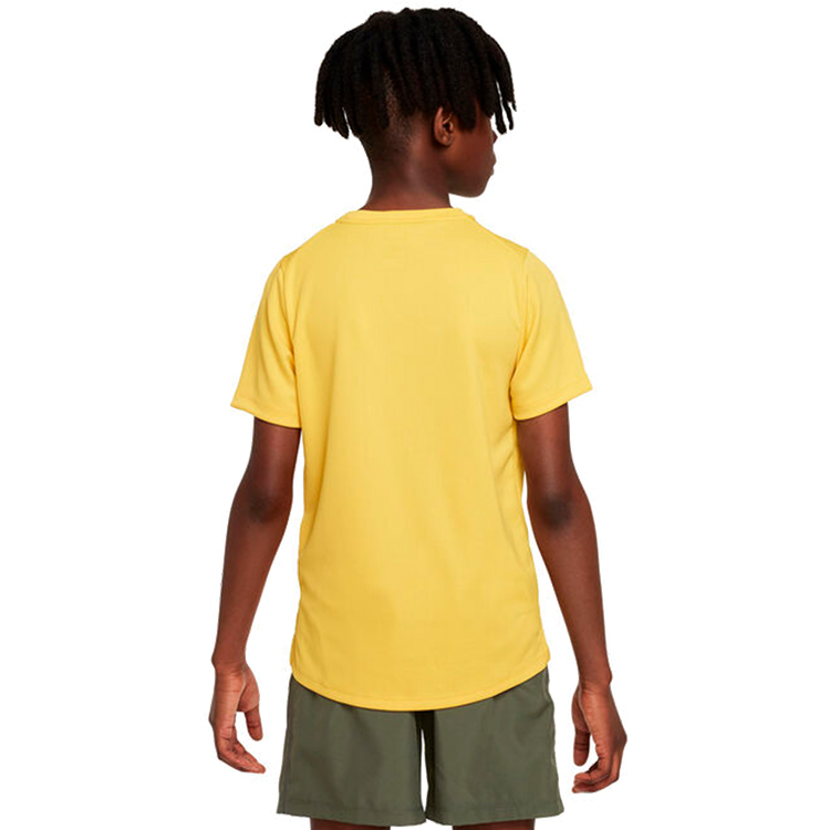 Tricou Nike B NK DF MILER SS / Barbati / XS / Galben photo 2