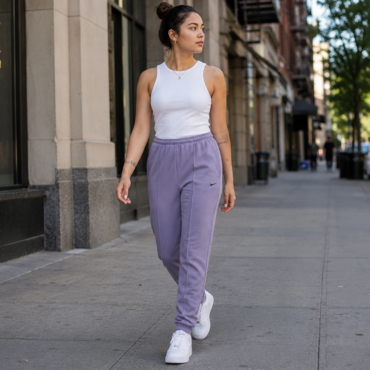 Pantaloni Nike B NK DF MULTI SS TOP AOP L Violet Barbati photo 9