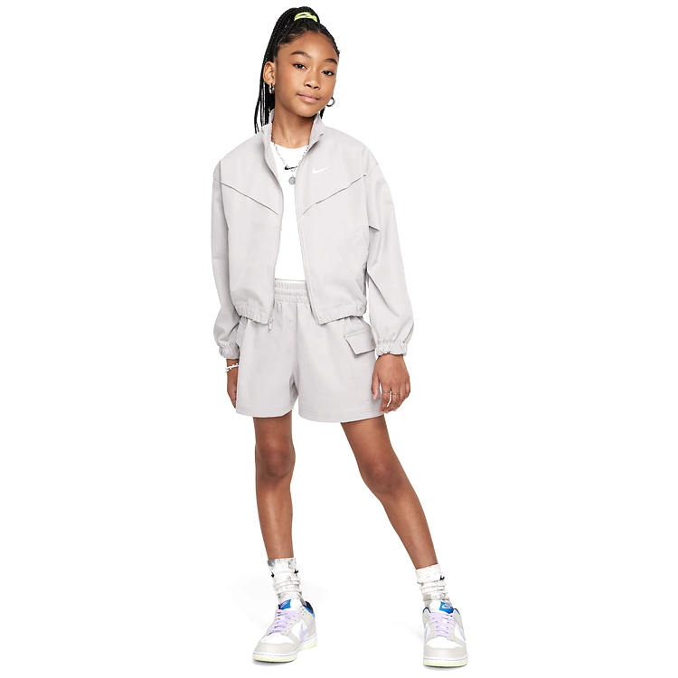Hanorac Nike G NSW LTWT OVRSZD JKT STY STAR / Femei / XL / Gri photo 3