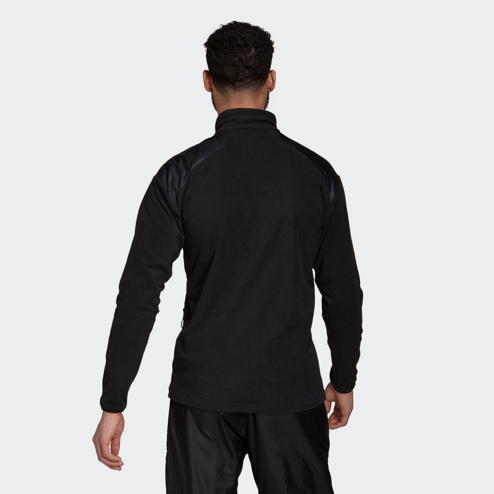 Мужская Толстовка Adidas Multi Windfl Jk S Черный photo 3
