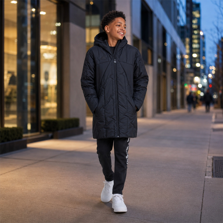 Куртка Adidas J TIRO COAT 128 Черный Мужской photo 4