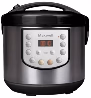 Мультиварка Maxwell MW3809, 700 Вт, 8 программ, Черный с нержавеющей сталью