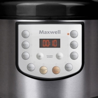 Мультиварка Maxwell MW3809, 700 Вт, 8 программ, Черный с нержавеющей сталью thumbnav 3