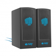 Fury Speaker Skyray, 2.0, 5W, USB, Black thumbnav 1