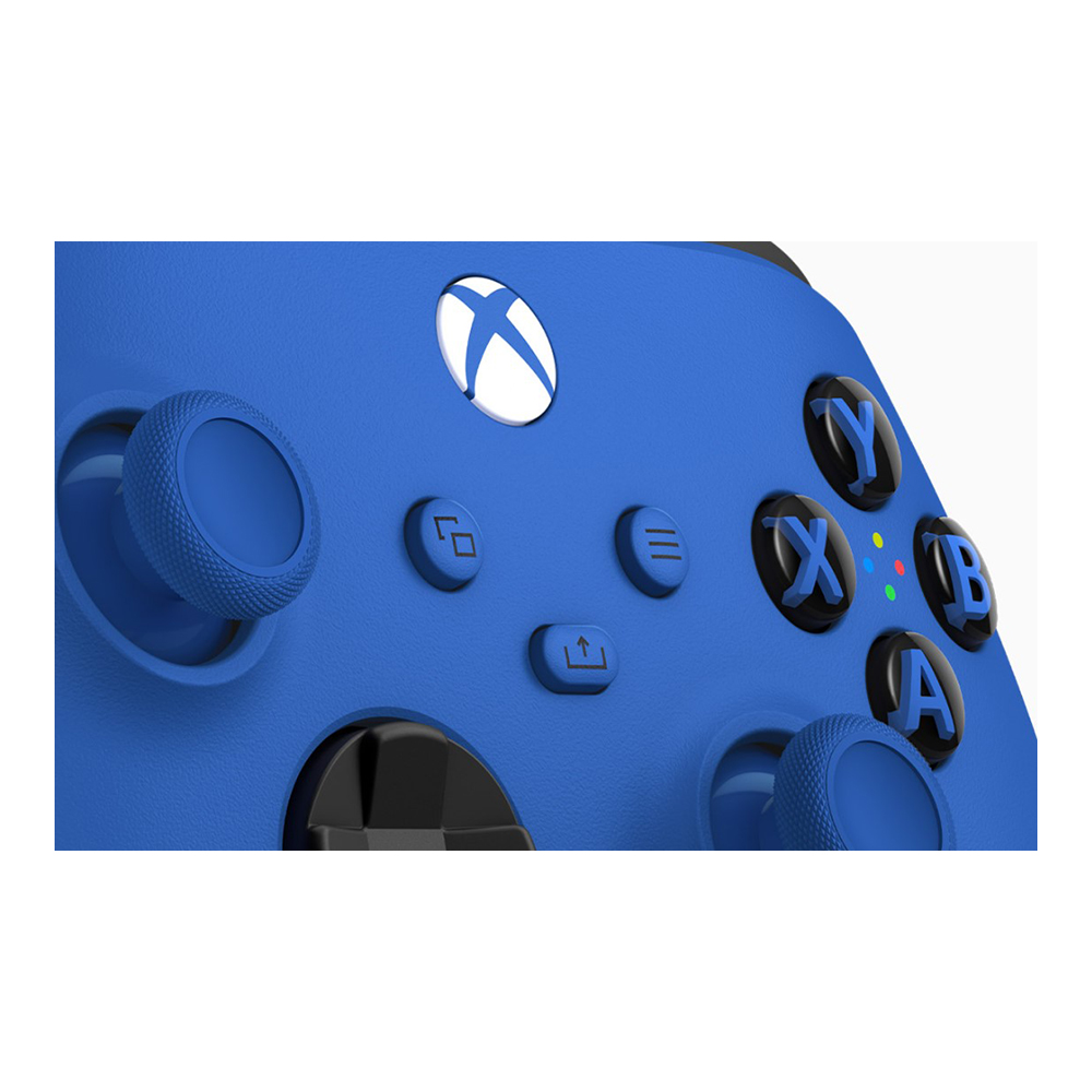 Gamepad Microsoft Xbox Controller Wireless Shock Blue V2 photo 3