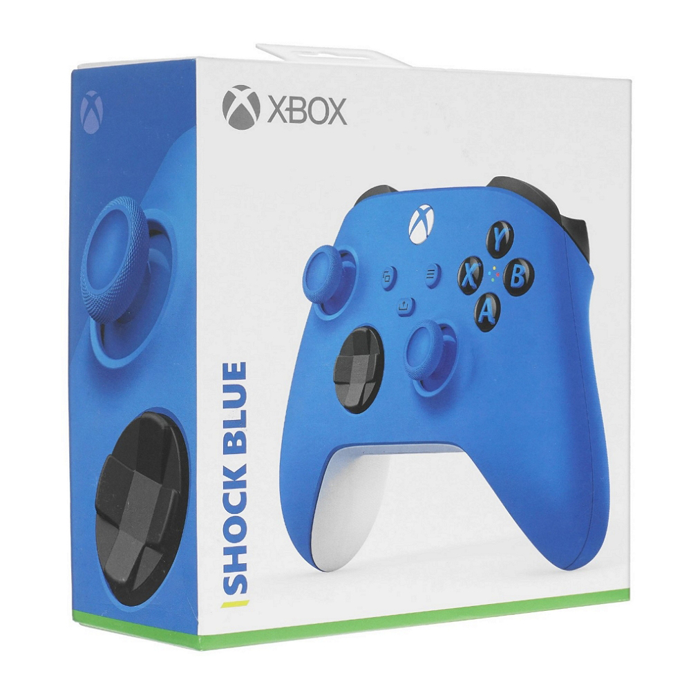 Gamepad Microsoft Xbox Controller Wireless Shock Blue V2 photo 7