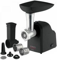 Мясорубка Scarlett SC-MG45M09, 2 кг/мин, 1800 Вт, Черный thumbnav 1
