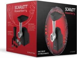 Мясорубка Scarlett SC-MG45M09, 2 кг/мин, 1800 Вт, Черный thumbnav 3