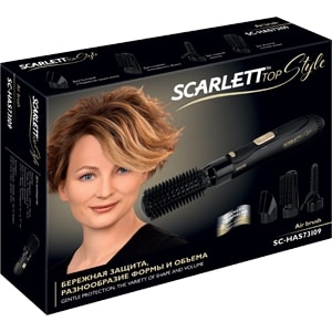 Uscator-perie Scarlett SC-HAS73I09 Negru cu auriu 800 W photo 5