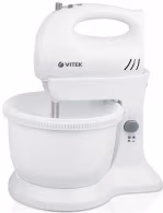 Mixer Vitek VT1409, 5 trepte viteza, Alb