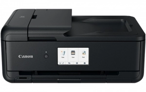 MFD Canon Pixma TS9540 (2988C007) Black, Colour Printer/Duplex/Scanner/Copier/Fax/Wi-Fi, ADF(20-sheet), A3, Print 4800x1200dpi_2pl,Scan 1200x2400dpi,ESAT 15/10 ipm,64-300г/м2,Cassette:100 sheets, USB 2.0, (5 inks PGI-480PGBK/CLI-481BK/C/M/Y XL/XXL)