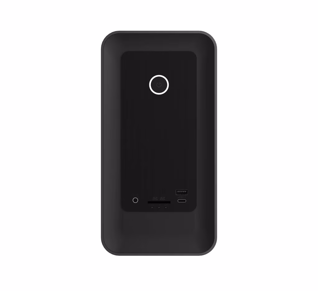 Mini PC (Barebone) ZOTAC Magnus One, Intel® Core™ i7-10700 2.9-4.8GHz, Intel H470, 2xDDR4 SODIMM, 1x2.5" SATA, 2xM.2 SSD, NVidia RTX3070 8GB, 2xHDMI, 3xDP, 4xUSB 3.1Gen2, 4xUSB 3.0(1xType-C), 2.5GLAN, 1xGLAN, WiFi 6/BT5, CR, 500W 80+ Platinum, 8.3 liter 