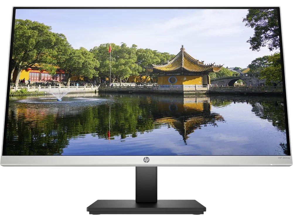 23.8" HP IPS LED 24mq QHD Silver/Black (5ms, 1000:1, 250cd, 2560x1440, 178°/178°, VGA, HDMI, Height Adjustment, Pivot, VESA) photo 1