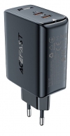 USB Charger  ACEFAST A29, Dual port, 2 x USB-C, GaN PD50W, USB-C 1/2: 45W, Total output: 50W (max.), PD3.0, QC4.0, Black thumbnav 2